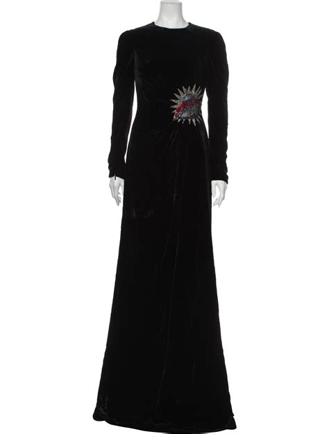 gucci black dress 2017|gucci viscose maxi dress.